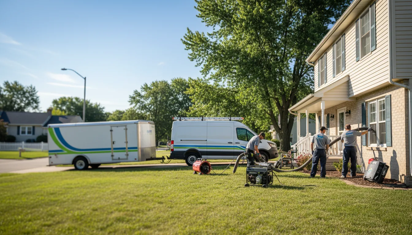 Flooded Basement Restoration And Cleanup With Repair in Vredenburgh, AL near me